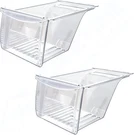 Pack Refrigerator Crisper Drawer For Frigidaire LFTR1832TF0 FFTR1814TWB. Fixed Price $79.99.