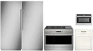 Monogram Pro Package With 48" Gas Range & 36" Column Refrigerator And Freezer. Fixed Price $31700.00.