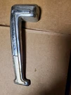 1956 Crosley Shelvador CAE-8 Refrigerator Door Handle Metal Chrome 12628-1-W-C. Fixed Price $200.00.