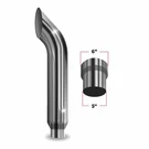Trux TSK65-CO60 6IN.-5IN. Reduced Dia. Curved Top Truck Exhaust Stack 60IN.L. Fixed Price $347.87.