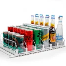 Dwella Drink Organizer For 6-TIER Can Dispenser Fridge, Self-pushin. Fixed Price $47.63.