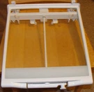 Genuine Maytag Fridge Part 61004747 Adjustable Crank Glass Shelf Assy. MTB2156GE. Fixed Price $18.95.