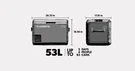 Pearl Ms Pickup Avail CFX3-55IM Dometic Portable Fridge/freezer W/icemaker. Fixed Price $1079.00.
