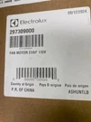 Genuine Electrolux Frigidaire Refrigerator Evaporator Fan Motor 297309000 (new). Fixed Price $44.99.