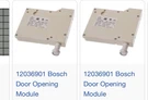 Bosch Door Opening Module Genuine Oem 12036901 Beige Opens Feature. Fixed Price $265.00.