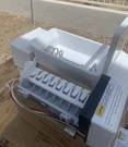 Choice 4317943CM Automatic Refrigerator Maker Kit White Bin Set. Fixed Price $110.00.