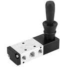 Heayzoki Pneumatic Manual Control Valve 5 Port Position Hand Lever 4H330-10. Fixed Price $23.31.