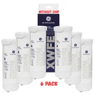 1-6 Pack Xwfe Replacment Refrigerator Water Filter Without Chip, New In Box. Fixed Price $57.99.