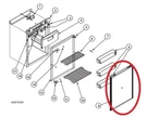Norcold Refrigerator Door 619030 (fits N300/ N305) - Beige **hard Find**. Fixed Price $199.99.