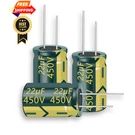 Cermant 10PCS 450V 22UF Capacitor Kit Long Leads Axial. Fixed Price $15.99.