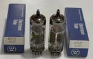 Matched Pair Nos Westinghouse 6CG7 / 6FQ7 Grey Plate Vacuum Tubes. Fixed Price $35.00.