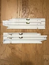 Whirlpool Refrigerator Set Of Freezer Rails 2301148 ,2301147 Model. Fixed Price $10.00.