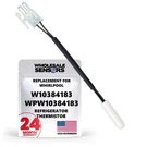 Replacement Whirlpool WPW10384183 Refrigerator Thermistor 24 Month.... Fixed Price $24.43.