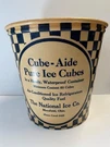The National Ice Co. Mansfield, Oh Cube-aide Pure Container Ny Usa. Fixed Price $30.99.