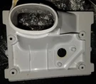 Used Whirlpool Dispenser Chute W10258477. Fixed Price $31.99.
