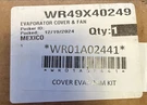 New WR01A02441 Refrigerator Evaporator Cover Assembly Oem. Fixed Price $106.01.