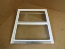 Samsung Refrigerator Split Glass Shelf (some Rust) Part # DA97-06416D. Fixed Price $28.48.