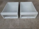 4180900 Sub-zero Refrigerator Door Crisper Drawer Pair. Fixed Price $51.95.