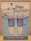 Dista DWF-9-S Refrigerator Water Filter (2 Pack) Fits Many Types. New Sealed. Fixed Price $10.49.