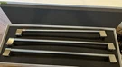 Caf Refrigeration Handle Kit Brushed Stainless 3-PIECE CXLB3H3PMSS. Fixed Price $229.00.