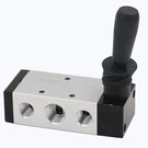 Baomain Manual Hand Lever Control Valve 4H310-10 G3/8" Air Inlet 5 Way 2 Posi.... Fixed Price $19.78.