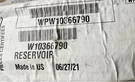 Whirlpool Water Reservoir WPW10366790 ,. Fixed Price $30.45.