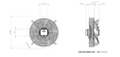Kirby Evaporator Unit Cooling Fan Motor Ebmpapst S4E350AN02CT-060 350MM. Fixed Price $250.68.
