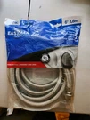 2 Pack 6' Eastman 48378 Washing Machine Hose Stainless Steel 90 Elbow. Fixed Price $15.99.
