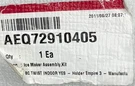 AEQ72910405 Lg Refrigerator Flex Tray Icemaker. Fixed Price $100.00.