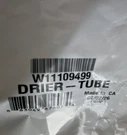 Whirlpool Drier Tube Copper Refrigerator Model Mpn W11109499. Fixed Price $38.97.