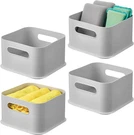 Interdesign Storage Bins With Handles - Organize Kitchen, Bathroom, Home Off. Fixed Price $38.99.