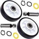 2-PACK Drum Roller Wheel W/shaft For Maytag Ldg Lsg Mde Mdg Mle Mlg Mue Series. Fixed Price $15.45.