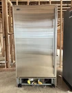 Pre-owned Sub-zero 601R/S Built-in Stainless Single Door Fridge, Digital Display. Fixed Price $2525.00.