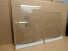 Frigidaire Refrigerator Freezer Glass Shelf Set Part # 240350667 240350668. Fixed Price $63.98.