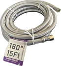 180" Refrigerator Icemaker Water Line 15 Ft X 1/4" Female Comp. Connection,premi. Fixed Price $23.15.