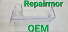 DA63-08014A, DA97-15559A Genuine Samsung Refrigerator Door Bin Assy RF28K9070SR. Fixed Price $25.00.