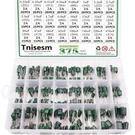 Tnisesm 375 Pcs 24 Value Metalized Mylar Polyester Film Capacitors Assortment Ki. Fixed Price $14.11.