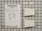 New Genuine Oem Whirlpool Refrigerator Door Shelf Rail 4388286. Fixed Price $15.60.