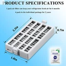 4 Pcs Refrigerator Freshflow Air Filter Replace For Whirlpool Kenmore. Fixed Price $20.80.