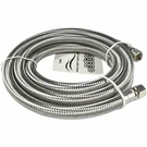 Stainless Steel Refrigerator/ice Maker Hose 1/4"X1/4" Comp 6FT Water Supply Line. Fixed Price $6.95.