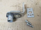 Kenmore Refrigerator Lower Left Hinge + Screws Set Part # W10414753 3400103. Fixed Price $15.19.