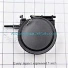 Refrigerator Duct Door Assembly WR17X11876. Fixed Price $90.99.