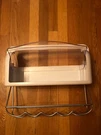 Refrigerator Dairy Compartment With Door,rack,bin Trim, Pre Owned ,WR22X10054. Fixed Price $15.50.