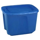 Stack & Nest Storage Tote W/ Lid, 18 Gal, 23-1/2 In X 17-1/2 15-1/2. Fixed Price $44.22.