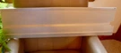 Frigidaire Imperial Frost Free Refrigerator FPI-14TJ Aluminum Bottom Kickplate. Fixed Price $28.00.