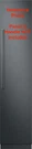 Dacor Contemporary 18" Panel Ready Freezer Column - DRZ18980RAP. Fixed Price $4455.00.