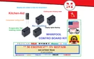5 Part For Whirlpool Kitchenaid Control Board W10219463 2303934 2307028. Fixed Price $22.00.