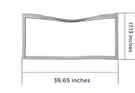 New WR14X10305 Refrigerator Freezer Door Seal Gasket (gray Color) For. Fixed Price $55.04.