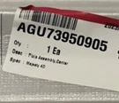 AGU73950905 Genuine Lg Refrigerator Center Plate Assembly - White. Fixed Price $90.00.