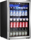 Antarctic Star Beverage Refrigerator Cooler - 145 Can Mini Fridge Glass Door .... Fixed Price $409.05.